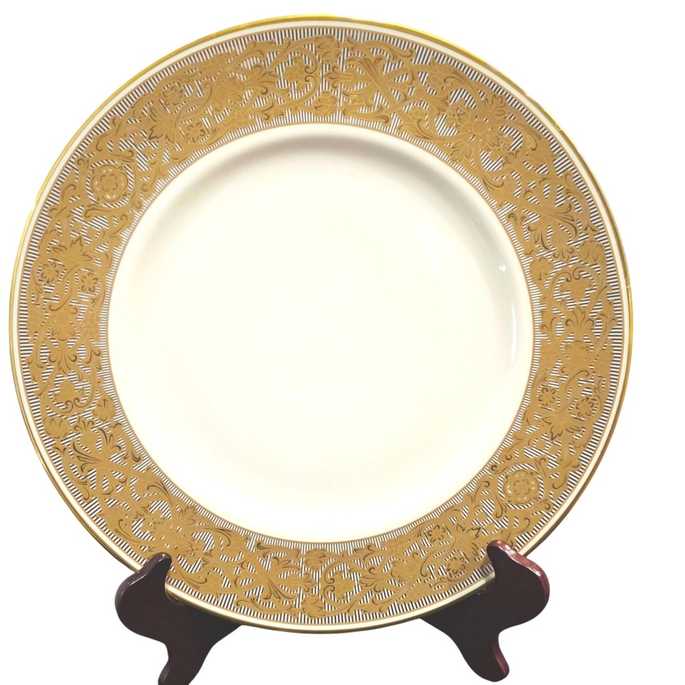 LENOX Haute Couture Colin Cowie Millennium Edition‎ Gold Dinner Plates Set of 6